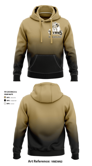 Hoodie, Treasure Coast Titans, Wrestling, Teamtime, Team time, sublimation, custom sports apparel, team uniforms, spirit wear, spiritwear, sports uniforms, custom shirts, team store, custom team store, fundraiser sports, apparel fundraiser