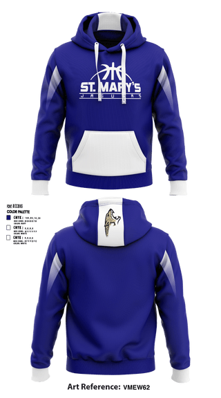 Hoodie, St. Mary’s Jaguars, Women's Basketball, Teamtime, Team time, sublimation, custom sports apparel, team uniforms, spirit wear, spiritwear, sports uniforms, custom shirts, team store, custom team store, fundraiser sports, apparel fundraiser