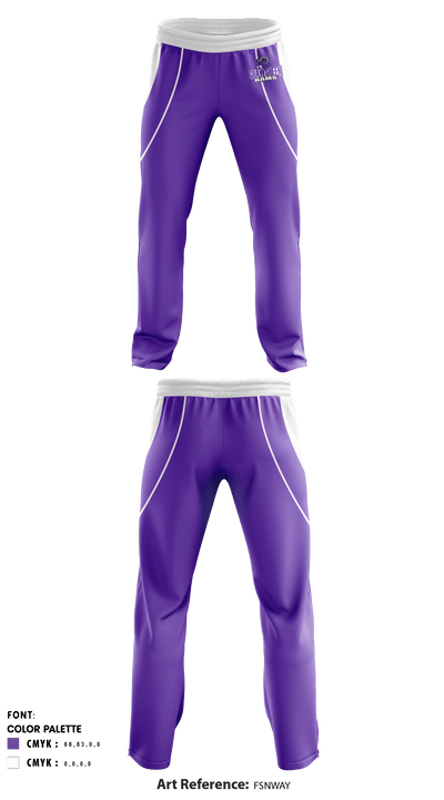 Shawsheen Valley Reg Tech High School Cheer 39976623 Sweatpants - 1