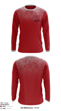 Reading High School Cross Country 87526146 Long Sleeve Performance Shirt - 1