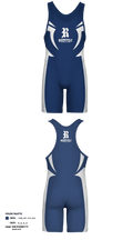 Roosevelt High School Wrestling 6953457 Wrestling Singlet - 1