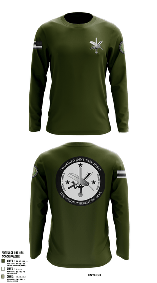 Long Sleeve Performance Shirt, , Army, Teamtime, Team time, sublimation, custom sports apparel, team uniforms, spirit wear, spiritwear, sports uniforms, custom shirts, team store, custom team store, fundraiser sports, apparel fundraiser
