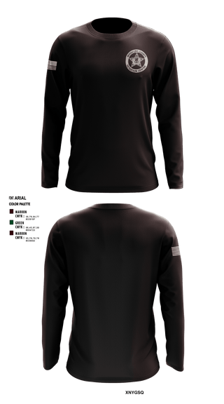 Long Sleeve Performance Shirt, , Police, Teamtime, Team time, sublimation, custom sports apparel, team uniforms, spirit wear, spiritwear, sports uniforms, custom shirts, team store, custom team store, fundraiser sports, apparel fundraiser