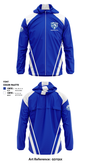Windbreaker, Barringer High School Softball, Softball, Teamtime, Team time, sublimation, custom sports apparel, team uniforms, spirit wear, spiritwear, sports uniforms, custom shirts, team store, custom team store, fundraiser sports, apparel fundraiser