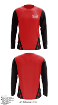 Clackamas High School Lacrosse 62720110 Long Sleeve Performance Shirt - 1