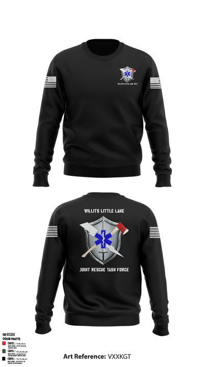 Willits Little Lake Joint Rescue Task Force 48326276 Crew Neck Sweatshirt - 4 (1)
