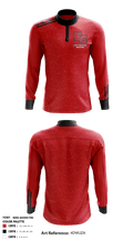 East Central High School Wrestling 77302407 Quarter Zip Jacket - 1