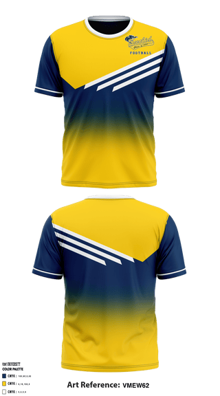 Short Sleeve Performance Shirt, Euclid High School Football, Football, Teamtime, Team time, sublimation, custom sports apparel, team uniforms, spirit wear, spiritwear, sports uniforms, custom shirts, team store, custom team store, fundraiser sports, apparel fundraiser