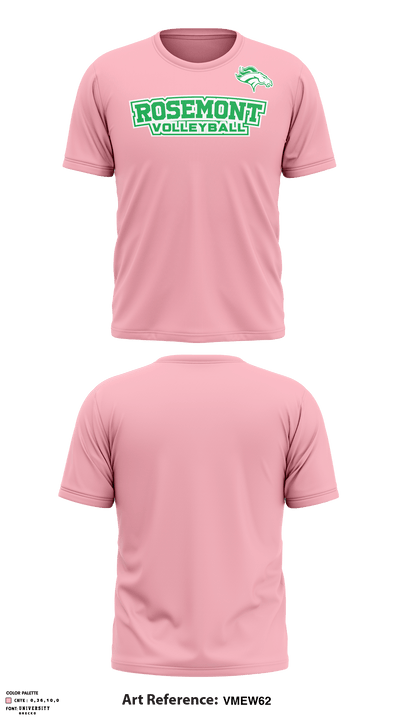 Rosemont Middle School Basketball 42305625 Short Sleeve Performance Shirt - 3
