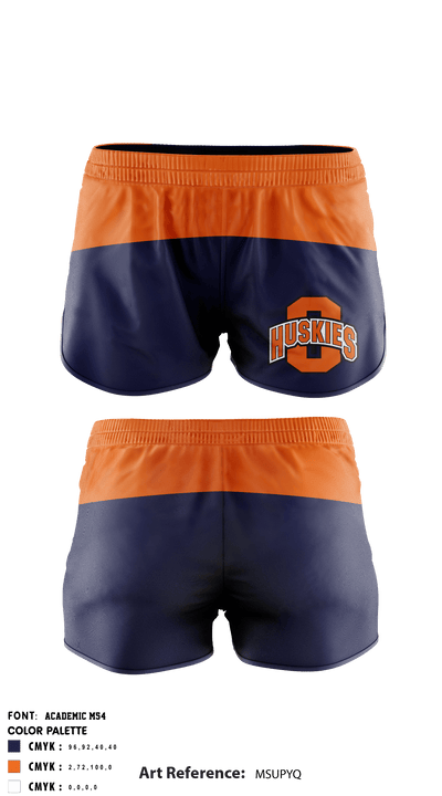 Oak Park and River Forest Field Hockey 54220256 Women's Shorts - 1