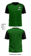Pasadena High School Track 98345683 Short Sleeve Performance Shirt - 1