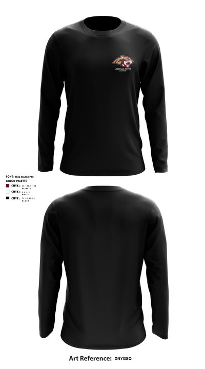 Lakeville South High School Lacrosse 8707238 Long Sleeve Performance Shirt - 3