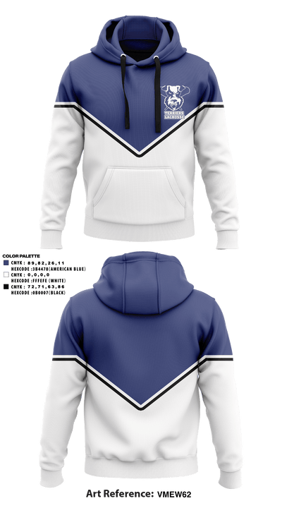 Rocky Hill Lacrosse 39052544 Hoodie - 1