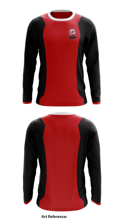 Mayo Middle School Golf 47499656 Long Sleeve Performance Shirt - 3