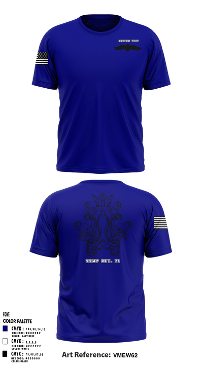 SSMP Detachment 71 50921061 Short Sleeve Performance Shirt - 4