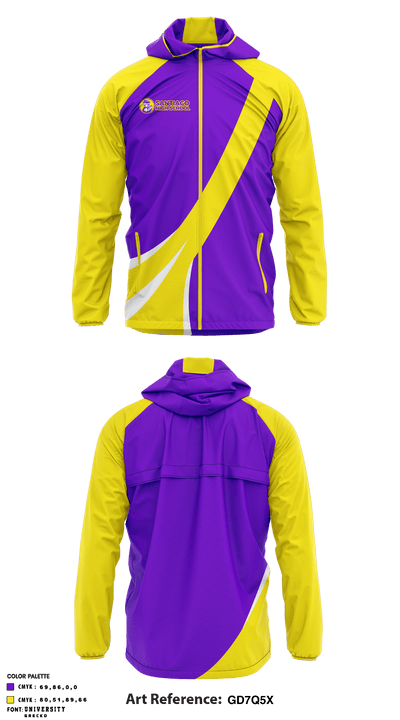 Santiago High School 35059763 Windbreaker - 1