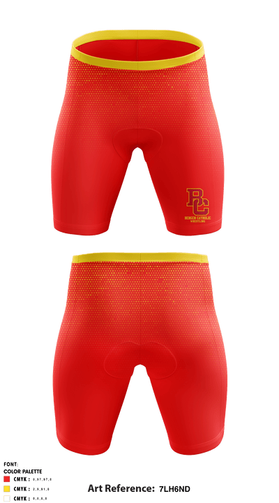 Bergen Catholic 40685857 Men's Compression Shorts - 1