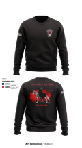 B Troop 6-6 CAV 27154728 Crew Neck Sweatshirt - 2