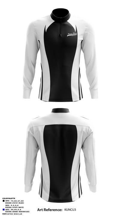 Premier Floorz 75271869 Quarter Zip Jacket - 1