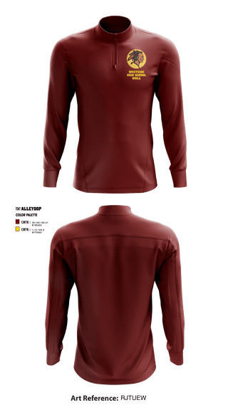 Quarter Zip Jacket, Westside High School Drill, Spirit Store, Teamtime, Team time, sublimation, custom sports apparel, team uniforms, spirit wear, spiritwear, sports uniforms, custom shirts, team store, custom team store, fundraiser sports, apparel fundraiser