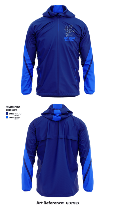 Deer Valley High School Baseball 11969227 Windbreaker - 1