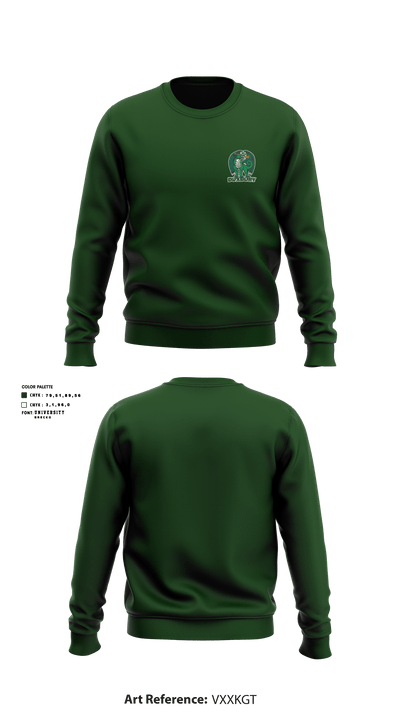 Duxbury High School Cheer 25834297 Crew Neck Sweatshirt - 2