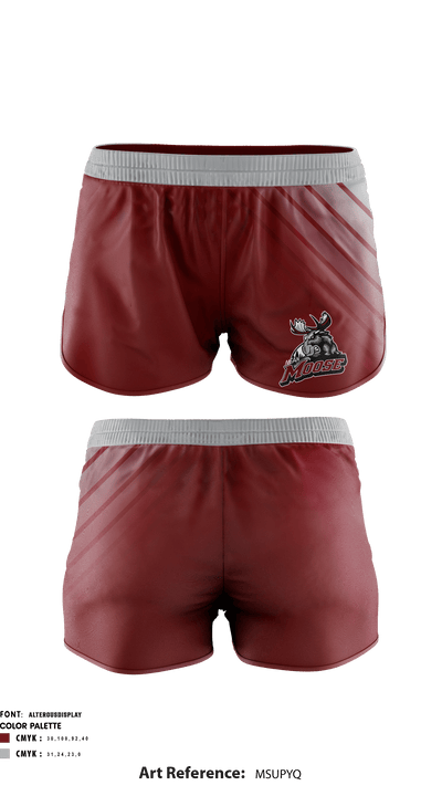 Alamosa High School Gymnastics 17192511 Women's Shorts - 1