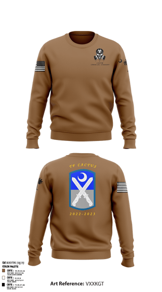 Crew Neck Sweatshirt, 108th CEM, , Teamtime, Team time, sublimation, custom sports apparel, team uniforms, spirit wear, spiritwear, sports uniforms, custom shirts, team store, custom team store, fundraiser sports, apparel fundraiser