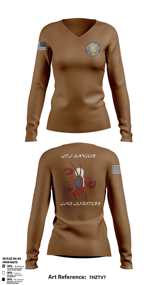 Women's Long Sleeve Vneck Shirt, , Army, Teamtime, Team time, sublimation, custom sports apparel, team uniforms, spirit wear, spiritwear, sports uniforms, custom shirts, team store, custom team store, fundraiser sports, apparel fundraiser