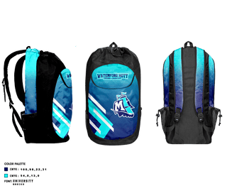 Gear Bag, Waterford Mott High School Cross Country, Cross Country, Teamtime, Team time, sublimation, custom sports apparel, team uniforms, spirit wear, spiritwear, sports uniforms, custom shirts, team store, custom team store, fundraiser sports, apparel fundraiser