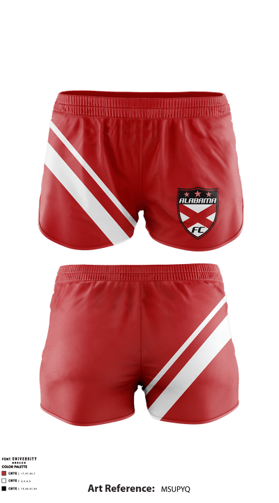 Alabama FC 6060927 Track Shorts - 1
