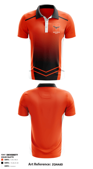Short Sleeve Performance Polo, Hayfield Secondary School Golf, Golf, Teamtime, Team time, sublimation, custom sports apparel, team uniforms, spirit wear, spiritwear, sports uniforms, custom shirts, team store, custom team store, fundraiser sports, apparel fundraiser