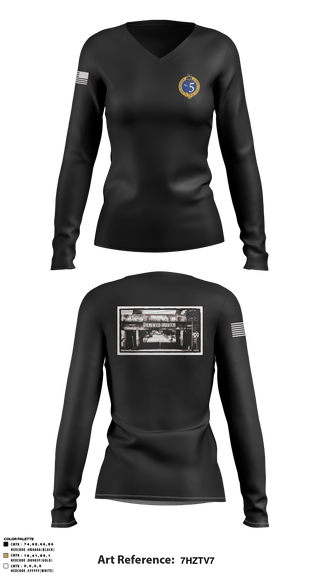 Women's Long Sleeve Vneck Shirt, , , Teamtime, Team time, sublimation, custom sports apparel, team uniforms, spirit wear, spiritwear, sports uniforms, custom shirts, team store, custom team store, fundraiser sports, apparel fundraiser