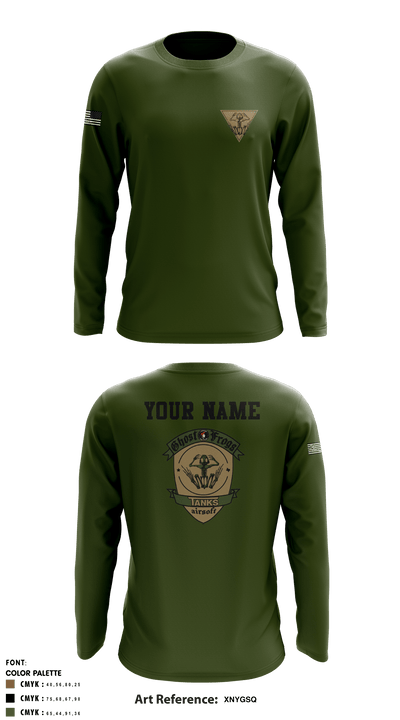 Ghost Frogs 70808894 Long Sleeve Performance Shirt - 7