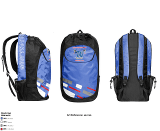 Gear Bag, West Thibodaux Middle School football, Football, Teamtime, Team time, sublimation, custom sports apparel, team uniforms, spirit wear, spiritwear, sports uniforms, custom shirts, team store, custom team store, fundraiser sports, apparel fundraiser