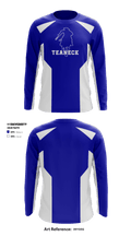 Teaneck High School Cheer 57000242 Long Sleeve Performance Shirt - 1