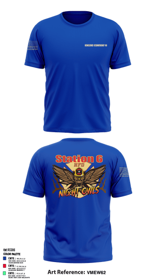 Short Sleeve Performance Shirt, Engine Company 6, Fire Department, Teamtime, Team time, sublimation, custom sports apparel, team uniforms, spirit wear, spiritwear, sports uniforms, custom shirts, team store, custom team store, fundraiser sports, apparel fundraiser