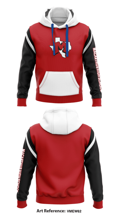 MacArthur High School 17065944 Hoodie - 1