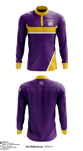 Quarter Zip Jacket, Hattiesburg High School Powerlifting, Spirit Store, Teamtime, Team time, sublimation, custom sports apparel, team uniforms, spirit wear, spiritwear, sports uniforms, custom shirts, team store, custom team store, fundraiser sports, apparel fundraiser