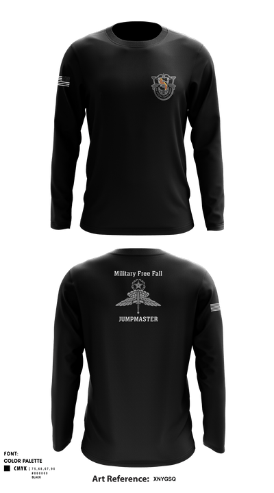 5th Special Forces Group 64398328 Long Sleeve Performance Shirt - 4