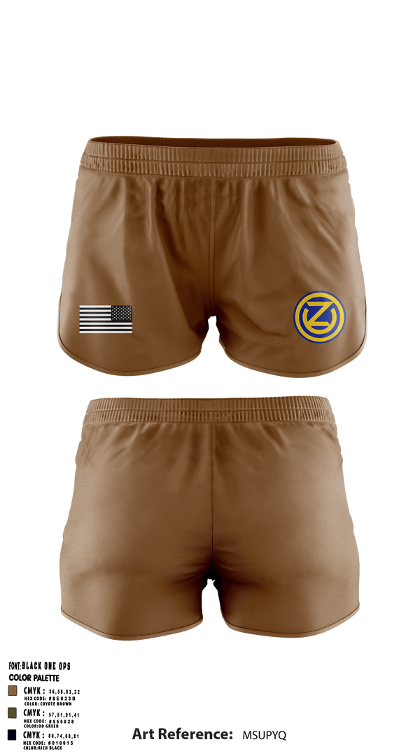 Ranger Panties, , Army, Teamtime, Team time, sublimation, custom sports apparel, team uniforms, spirit wear, spiritwear, sports uniforms, custom shirts, team store, custom team store, fundraiser sports, apparel fundraiser