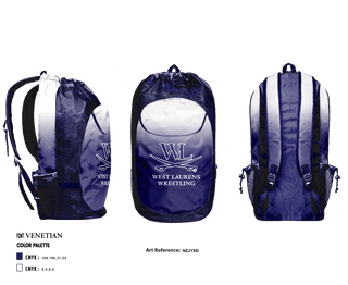 Gear Bag, West Laurens High School Wrestling, Wrestling, Teamtime, Team time, sublimation, custom sports apparel, team uniforms, spirit wear, spiritwear, sports uniforms, custom shirts, team store, custom team store, fundraiser sports, apparel fundraiser