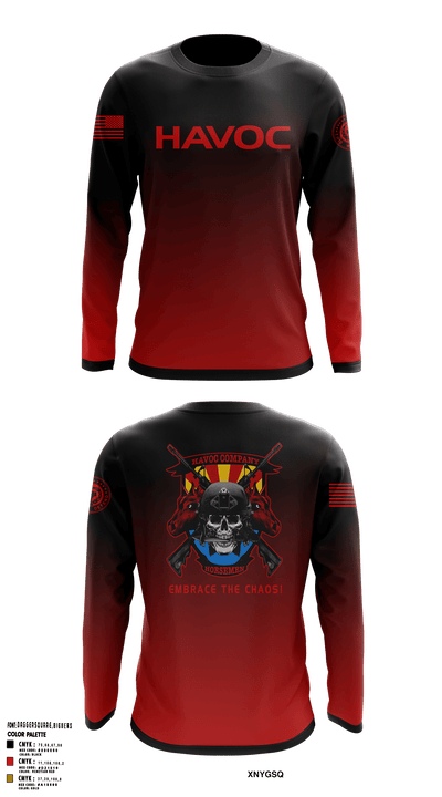 Havoc Company 75384829 Long Sleeve Performance Shirt - 9