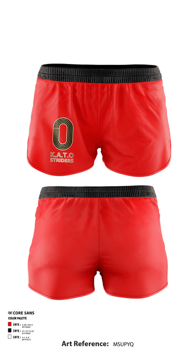 K.A.T.O  STRIDERS 16261028 Women's Shorts - 1