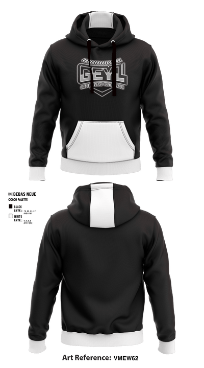 Greeley Evans Youth League 41780864 Hoodie - 1