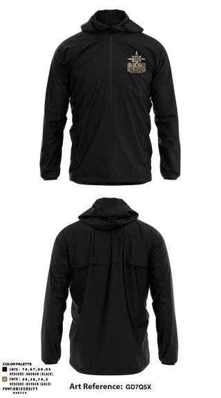 Windbreaker, C.A.N.I Athletics Track & Field, Track & Field, Teamtime, Team time, sublimation, custom sports apparel, team uniforms, spirit wear, spiritwear, sports uniforms, custom shirts, team store, custom team store, fundraiser sports, apparel fundraiser