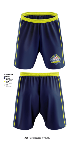 Athletic Shorts With Pockets, Valley Baseball League, Baseball, Teamtime, Team time, sublimation, custom sports apparel, team uniforms, spirit wear, spiritwear, sports uniforms, custom shirts, team store, custom team store, fundraiser sports, apparel fundraiser