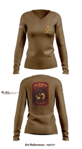 3SQDN, 3SFAB 37693192 Women's Long Sleeve V-neck Shirt - 3