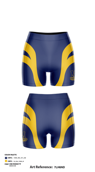 Women's Compression Shorts, Mariner High School Wrestling, Wrestling, Teamtime, Team time, sublimation, custom sports apparel, team uniforms, spirit wear, spiritwear, sports uniforms, custom shirts, team store, custom team store, fundraiser sports, apparel fundraiser