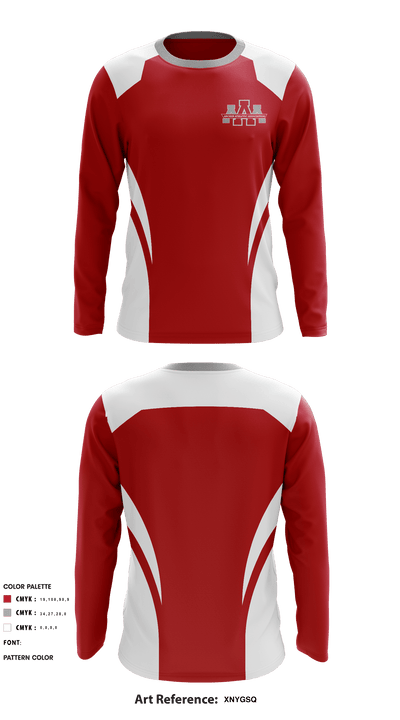 Archer Athletic Association 85302557 Long Sleeve Performance Shirt - 3